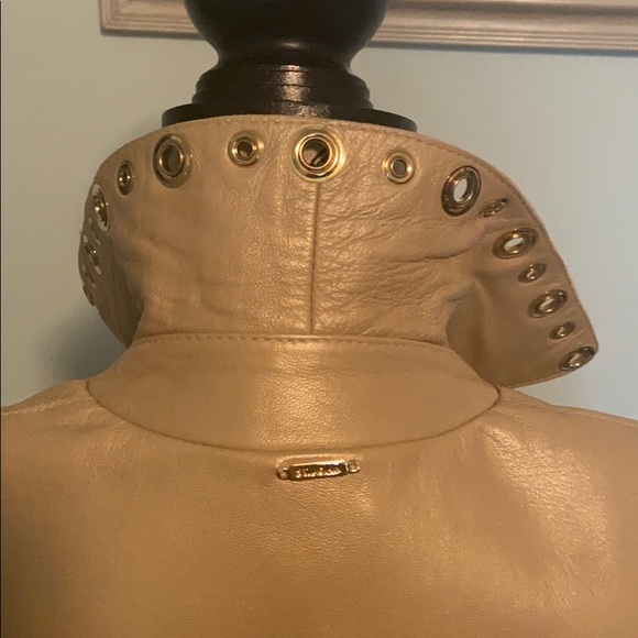 St. John Leather Jacket by Marie Gray Size P - Picture 2 of 11